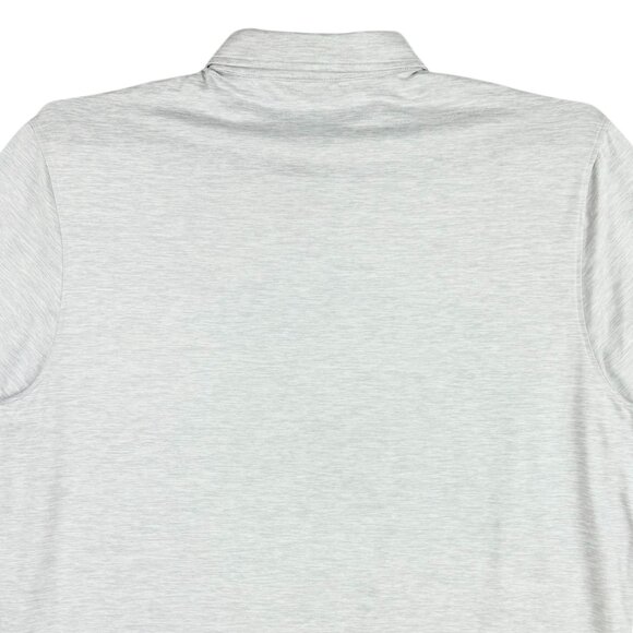 GEORGE Men's Short Sleeve Collared 3 Buttons Light Grey Polo Sz 3XL (54-56) NWOT - Picture 4 of 8